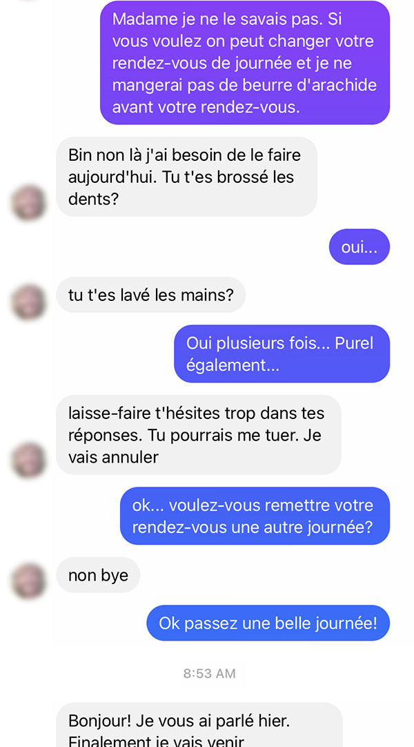 Une Esthéticienne À Son Compte Partage Une Conversation Hilarante Qu