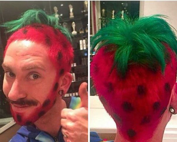 coiffure fraise