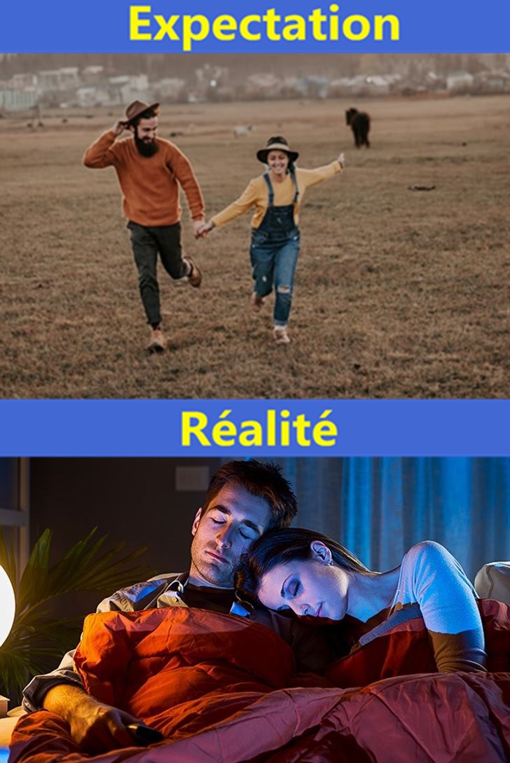 Expectation VS. Réalité : la vie familiale