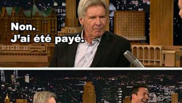 Harrison Ford en entrevue est légendaire