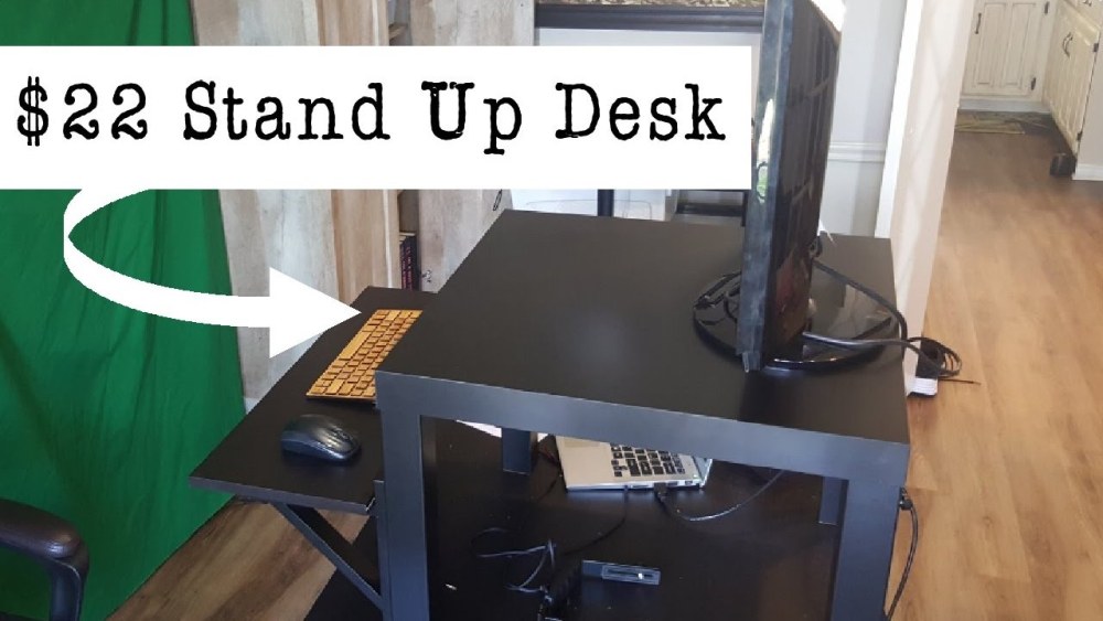 Comment construire un bureau debout pour 22 à partir d'Ikea ​​DIY Project sur TheTechieGuy