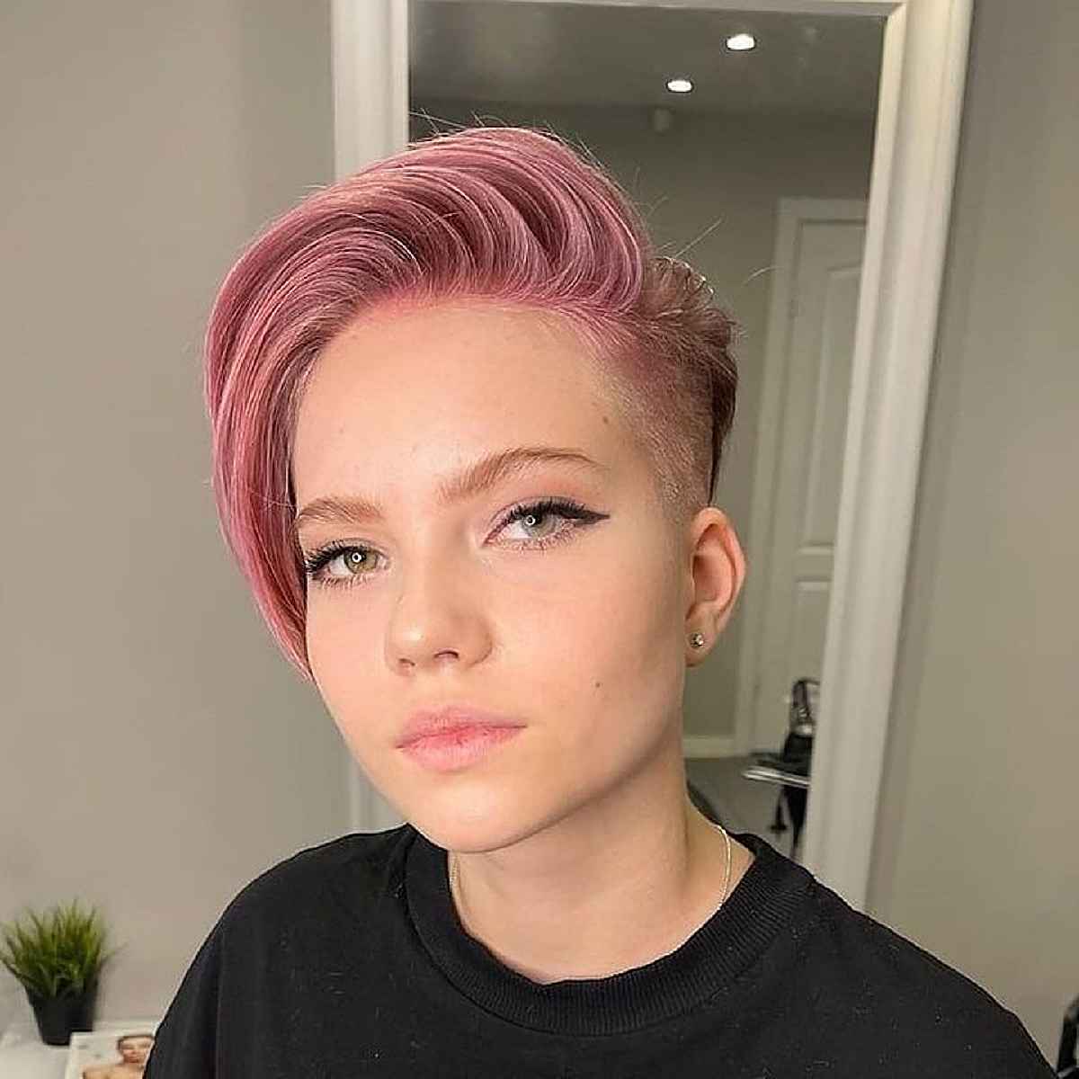 coupe de cheveux androgyne genderfluid