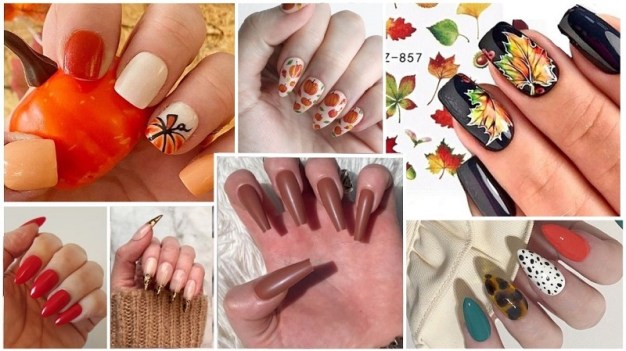 Les plus beaux dessins d'ongles d'automne pour accueillir la saison d'automne