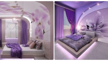 Une chambre confortable en violet qui va vous surprendre