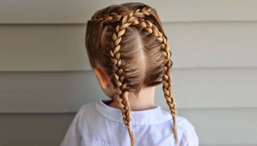 Des idées de coiffures à tresses pour les petites filles