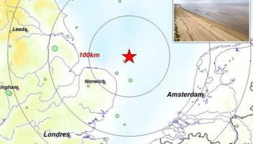 Le Norfolk est secoué par un tremblement de terre de magnitude 3,7 au large de Great Yarmouth