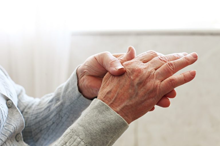 Elderly-hand-massage