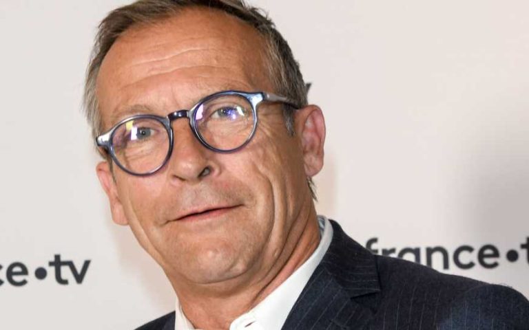 Conférence de presse de France 2 au théâtre Marigny à Paris