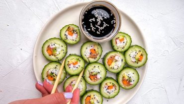 Recette de sushi au concombre