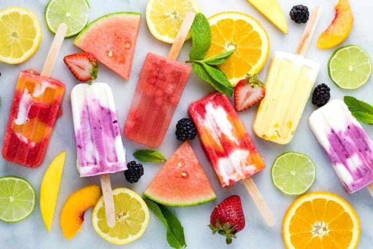 healthy-homemade-fruit-popsicles-strawberry-orange-lemon-watermelon-flavors-600×900