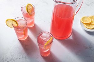 Recette de la limonade rose