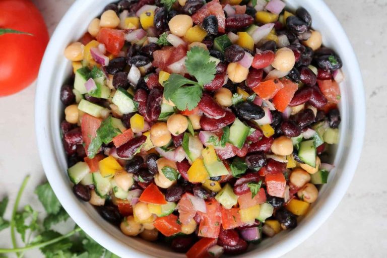 1695333804_150_Make-Ahead-Three-Bean-Salad-Stephanie-Kay-Nutrition-e1696865640882-1024×683