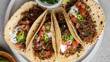 Recette de tacos mexicains au bœuf effiloché