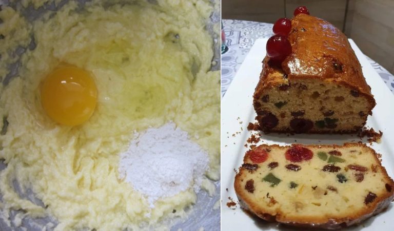 Cake aux Fruits Confits 2 Une Friandise Sucrée et Colorée