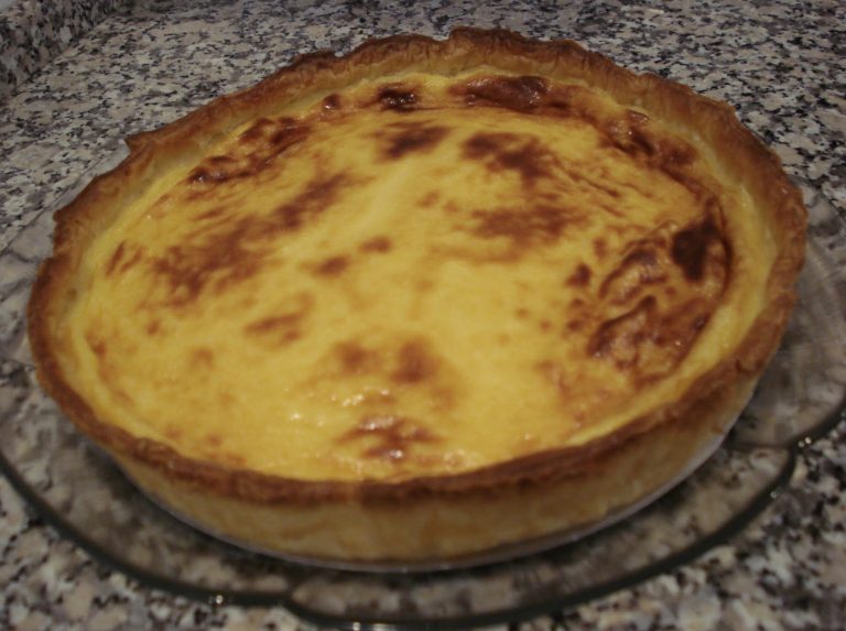 Ma Tarte au Flan à la Grand-Mère