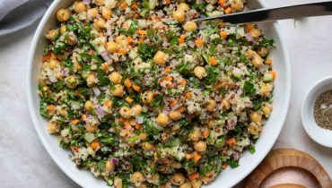 Salade de pois chiches au quinoa