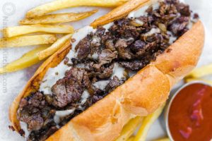 Recette Philly Cheesesteak