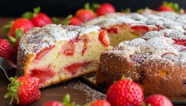 Recette facile de gâteau aux fraises