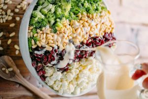 Salade de brocoli et de chou-fleur Recette