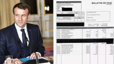 La fiche de paie d’Emmanuel Macron dévoilée, le montant de son salaire fait polémique