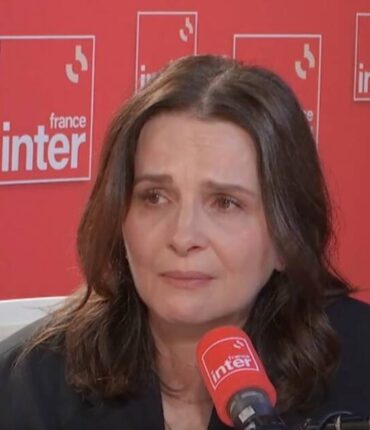 Juliette Binoche émue aux larmes, interrogations poignantes sur le plateau de Léa Salamé.