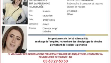 Disparition d’Océane, 16 ans, dans le Tarn-et-Garonne : cette piste tragique évoquée par les gendarmes, l’enquête s’oriente vers…