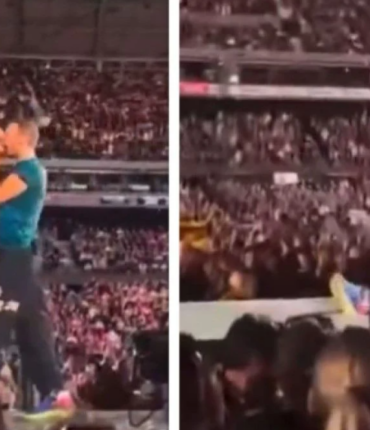 La chute impressionnante du chanteur de Coldplay, tombé dans un trou sur scène en plein concert