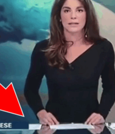 La gaffe d’une présentatrice télé sur son bureau en cristal devient virale