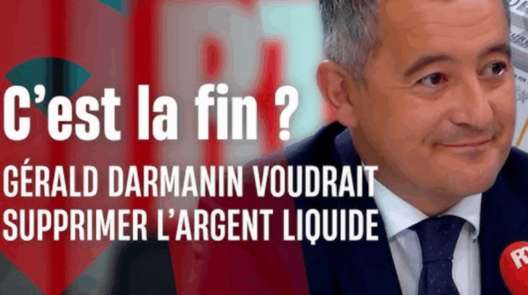 Gérald Darmanin propose de supprimer l’argent liquide