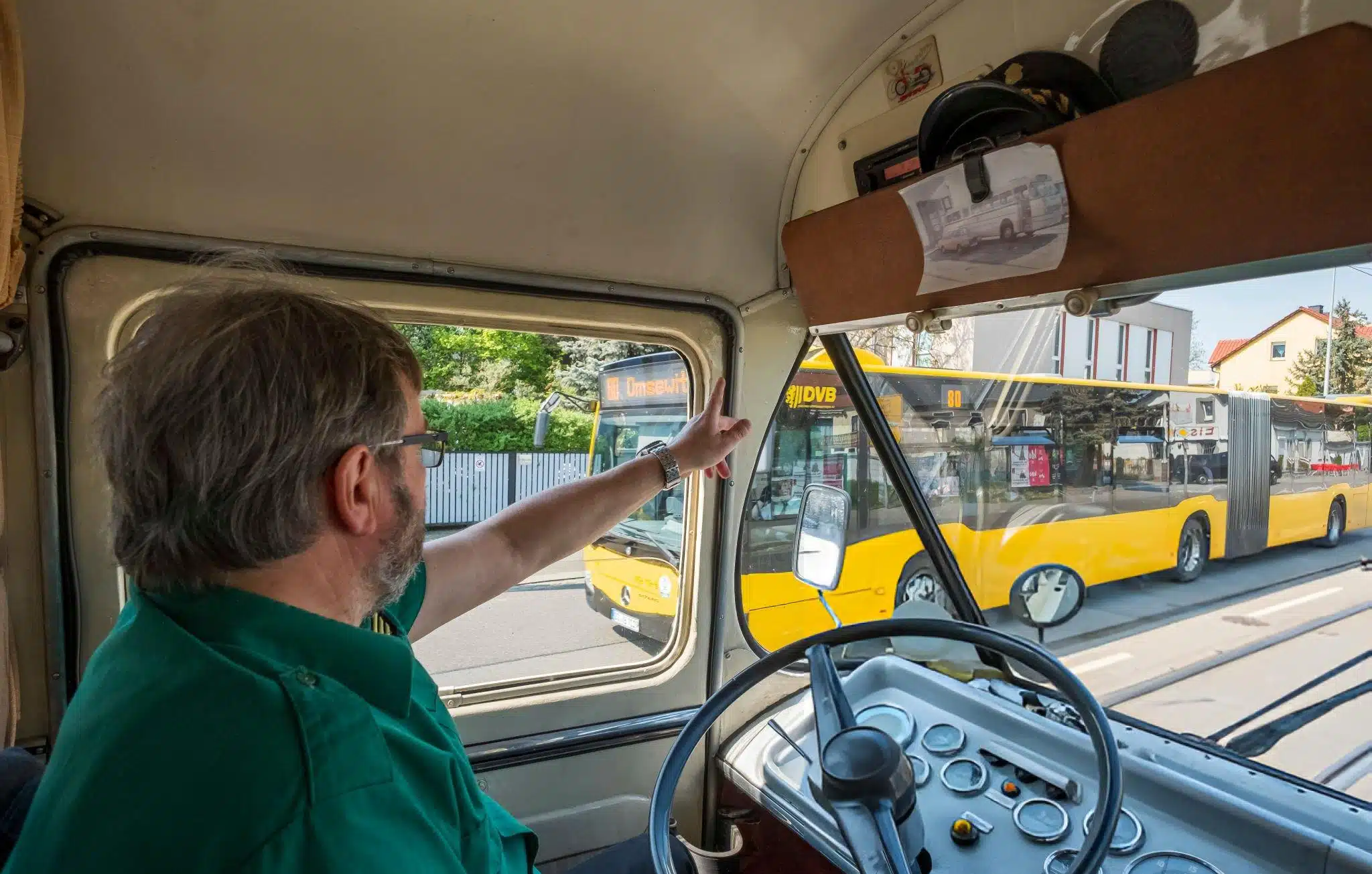 Un chauffeur de bus