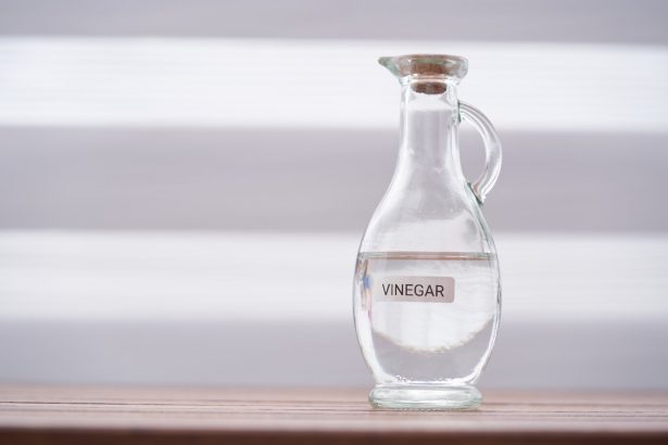 Le vinaigre blanc pour