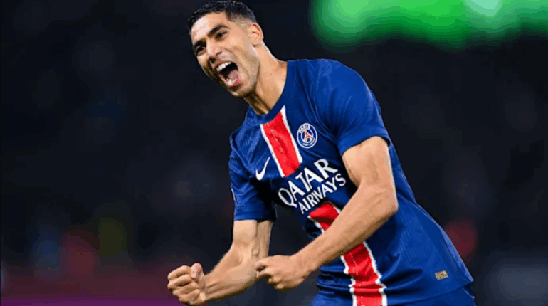 À Paris depuis 4 ans, Achraf Hakimi tacle ouvertement les Français : « Ils aiment bien parler »