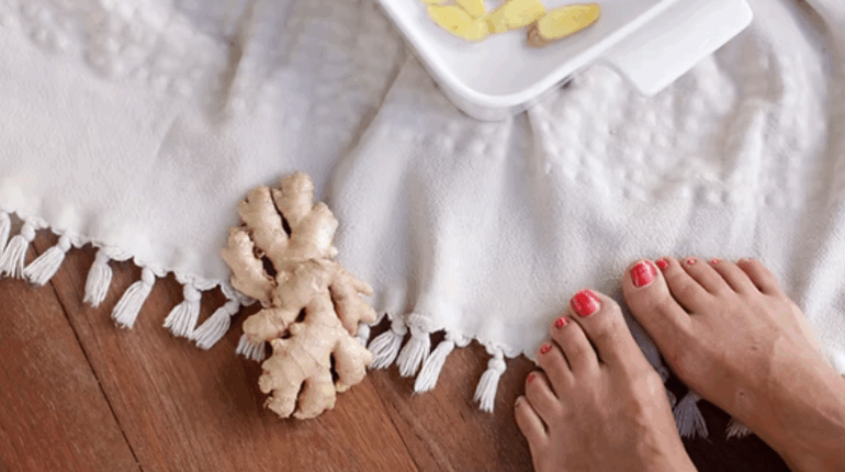 Pourquoi mettre du gingembre sous vos pieds avant de dormir ?