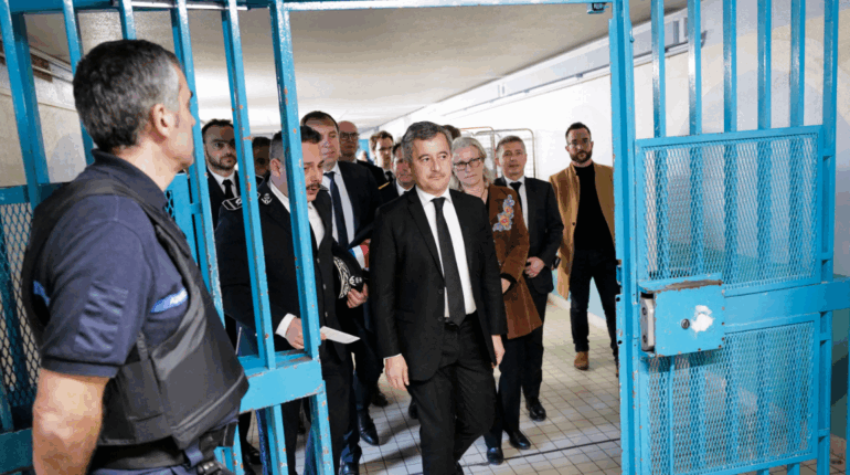 Après les rafles dans les gares, Retailleau et Darmanin lancent la chasse aux étrangers en prison
