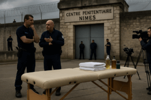 Nîmes : Darmanin annule sa visite dans une prison après la découverte d’une table de massage pour détenus