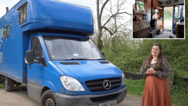 « J’ai transformé un camion en une véritable maison pour seulement 600 euros, c’était ma seule solution face aux prix des loyers »