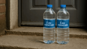 Voici pourquoi tout le monde met des bouteilles d’eau devant la porte