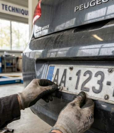 Contrôle technique 2026 : votre voiture sera recalée d&rsquo;office si vos plaques présentent ce défaut précis