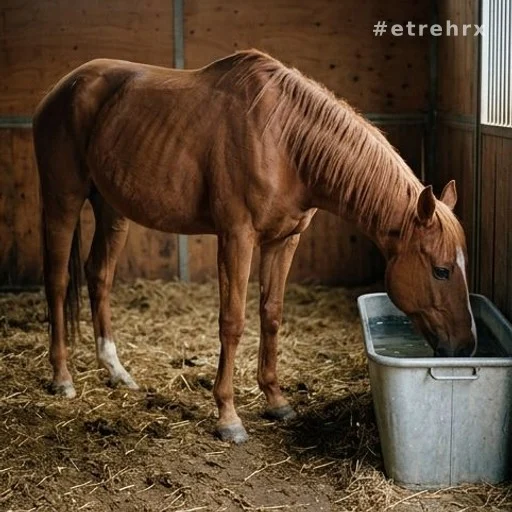 Un cheval meurt, l'association décrit un état critique