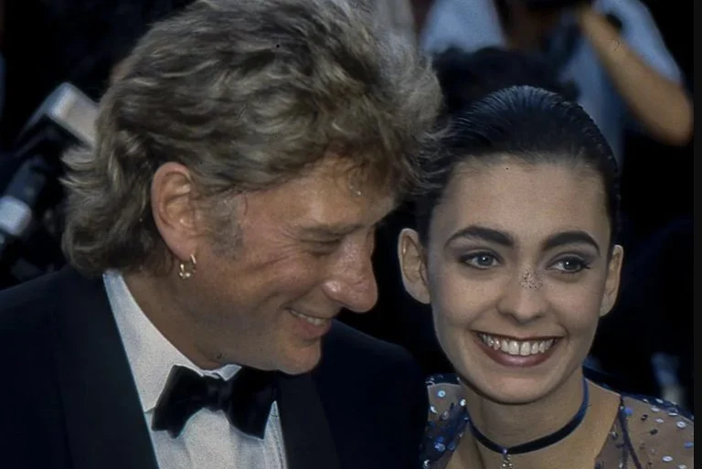 Adeline Blondieau Johnny Hallyday (1)