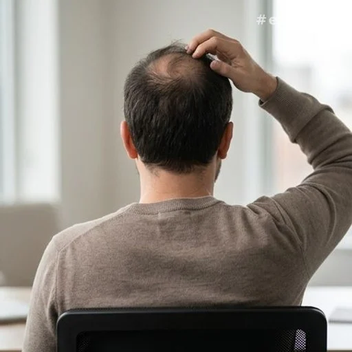 chute de cheveux liée à une perte de poids rapide sous traitement médicamenteux