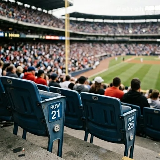 Tribunes d'un stade, couple discret aperçu lors d'événements sportifs