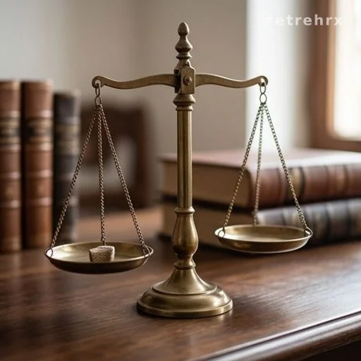 Balance de la justice symbolisant les failles du système judiciaire français
