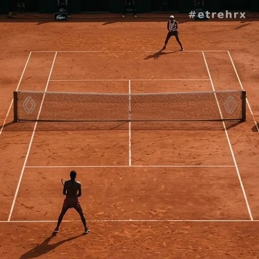 Vue de la finale féminine sur la terre battue de Roland-Garros 2026