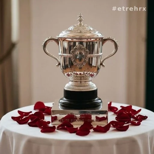 Trophée Coupe Suzanne Lenglen remis à la gagnante de Roland-Garros 2026