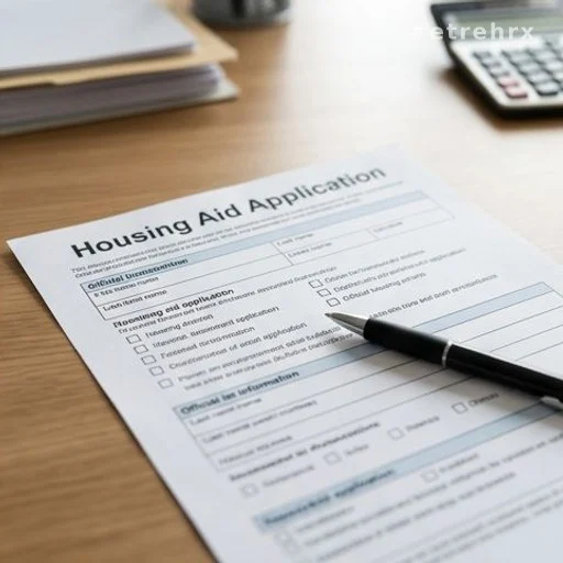 Formulaire de demande d'aide au logement pour retraités