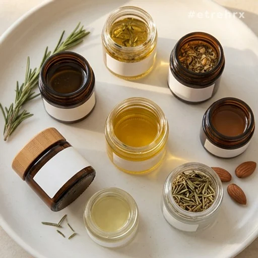 Ingrédients naturels du masque capillaire: huiles et protéines végétales