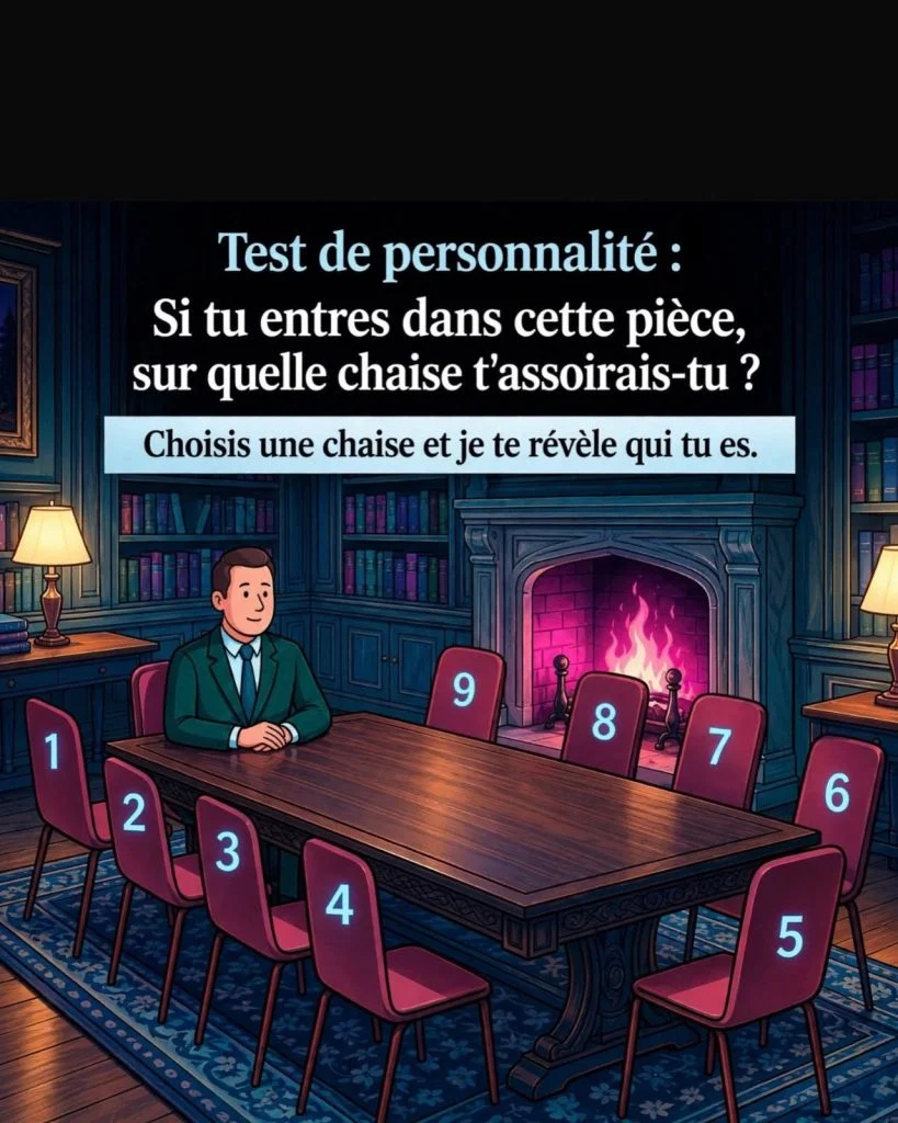 Test de personnalité: ce que révèle votre chaise face à la cheminée cover
