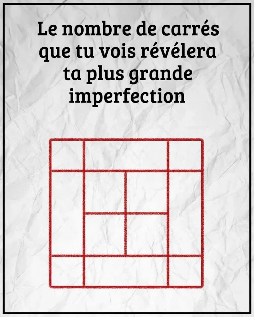 Test des carrés: ce que votre résultat dit de vous cover