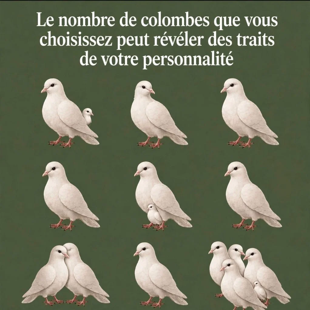Test visuel des pigeons: ce que le groupe vu en premier évoque cover